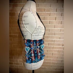 Authentic Handmade and Beaded Siwan (Egyptian Berber) Mini Shoulder Bag